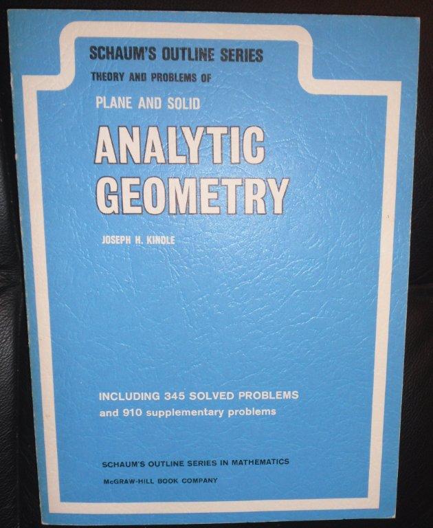 Schaums Analytic Geometry