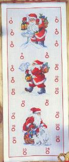 danish christmas tapestry calendar