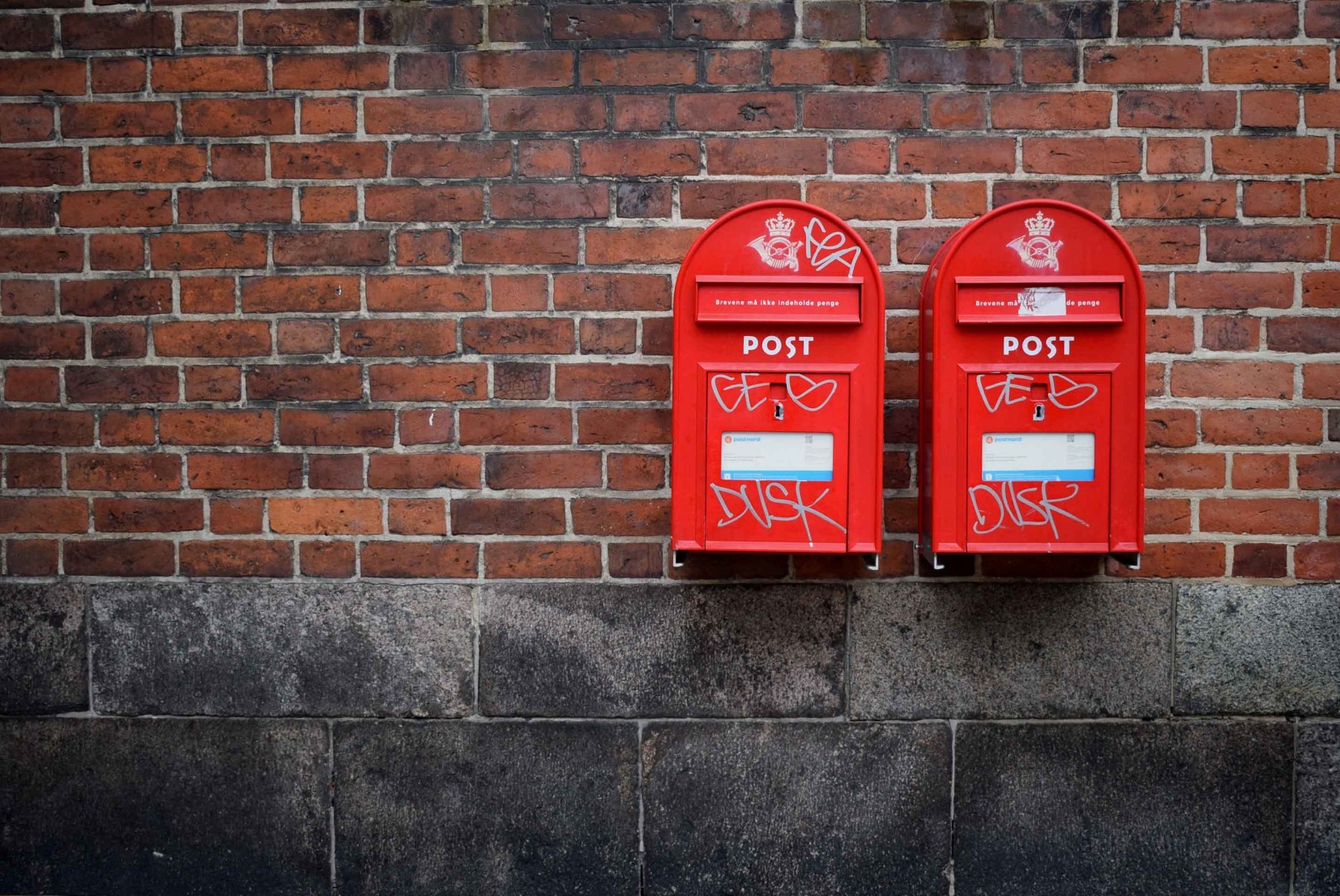 død medaljevinder specielt Post Office in Denmark