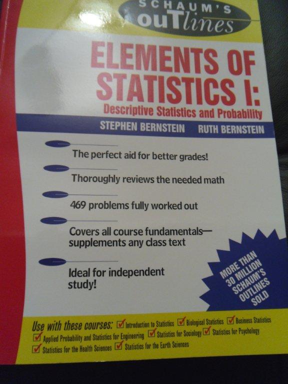 Schaum's Elements of Statistics I