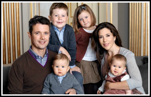 Prince Henrik and family