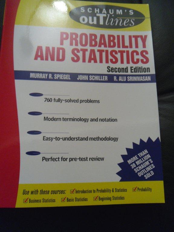 Schaum's Probability and Statistics Second Edition